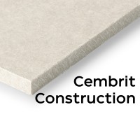 Фиброцементная панель CEMBRIT CONSTRUCTION для вентфасадов