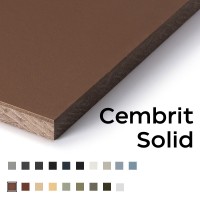 Фіброцементна панель CEMBRIT SOLID для вентфасадів